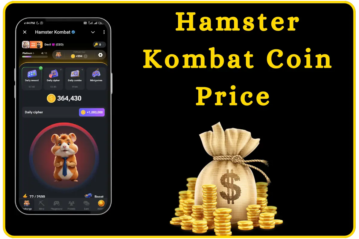 Hamster Kombat Coin Price